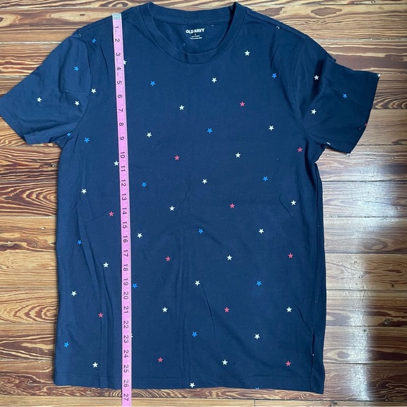 Old Navy Blue 4th of July T-Shirt with Stars - Picture 7 of 9